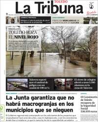 Portada de La Tribuna de Toledo (España)