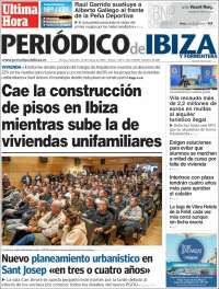 Portada de Periódico de Ibiza (España)