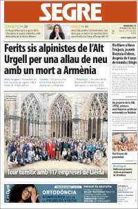 Portada de Segre (España)