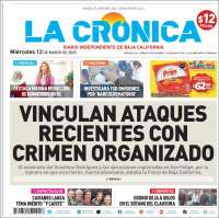 Portada de La Crónica de Baja California (México)