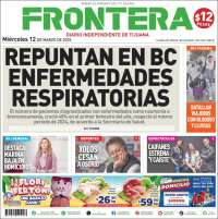 Portada de Frontera (México)