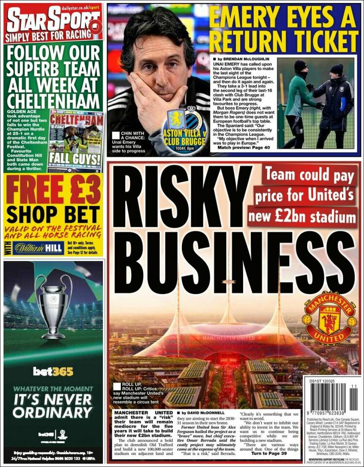 Portada de Star Sport (Royaume-Uni)