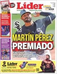 Portada de Lider en deportes (Venezuela)