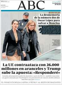 Portada de ABC (España)