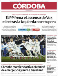 Portada de Diario de Córdoba (España)