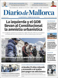 Portada de Diario de Mallorca (España)