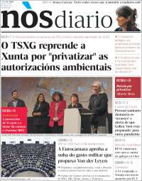 Portada de Nòs Diario (España)