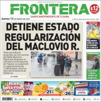 Portada de Frontera (México)