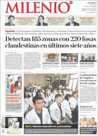 Portada de Milenio - Tamaulipas (México)