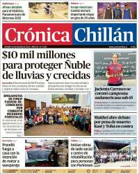 Portada de Crónica Chillán (Chile)