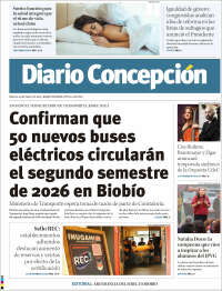 Portada de Diario de Concepción (Chile)