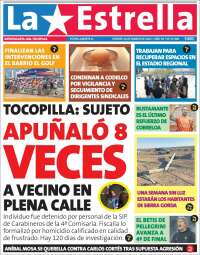 Portada de La Estrella de Tocopilla (Chile)