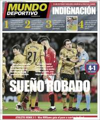 Portada de Mundo Deportivo Gipuzkoa (España)