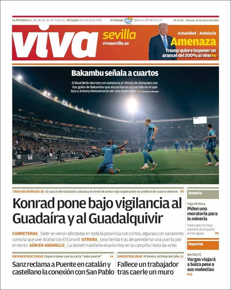 Portada de Viva Sevilla (España)