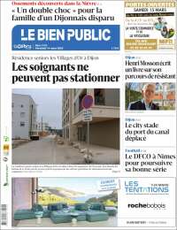 Portada de Le Bien Public (Francia)