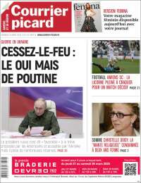 Portada de Courrier Picard (Francia)