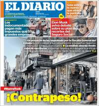 Portada de El Diario NY (USA)