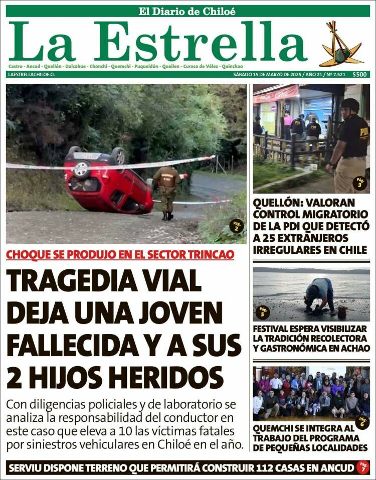 Portada de Estrella de Chiloé (Chile)