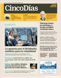 Portada de Cinco Días (Spain)