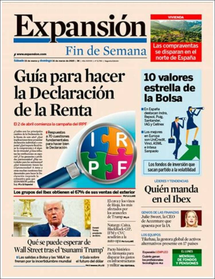 Portada de Expansión (Espa&ntilde;a)