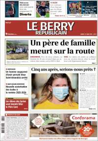 Portada de Berry Republicain (Francia)