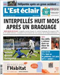 Portada de L'Est Eclair (Francia)