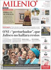 Portada de Milenio (México)