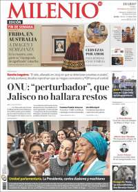 Portada de Milenio de Puebla (México)