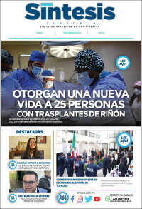 Portada de Síntesis de Tlaxcala (México)