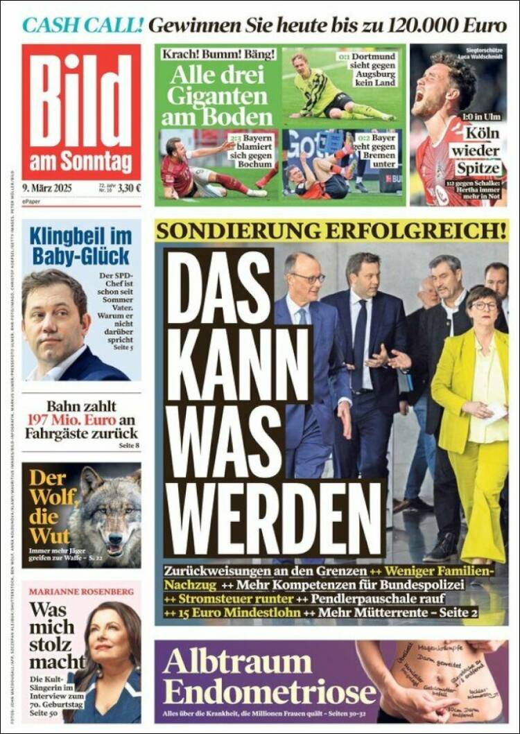 Portada de Bild (Alemania)