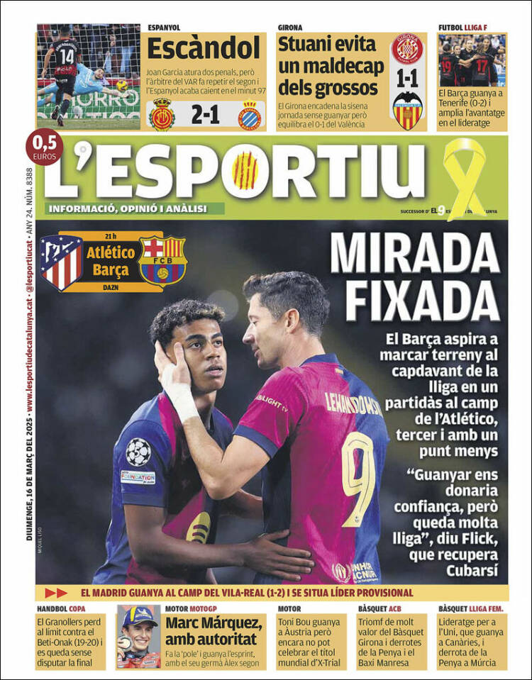 Portada de L'Esportiu (España)