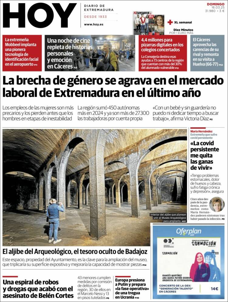 Portada de Hoy - Badajoz (España)