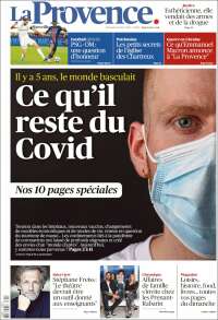 Portada de La Provence (Francia)