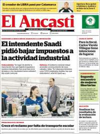 Portada de El Ancasti (Argentina)