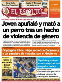 Portada de El Esquiu (Argentina)