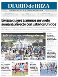 Portada de Diario de Ibiza (España)