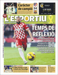 Portada de L'Esportiu : Girona (España)