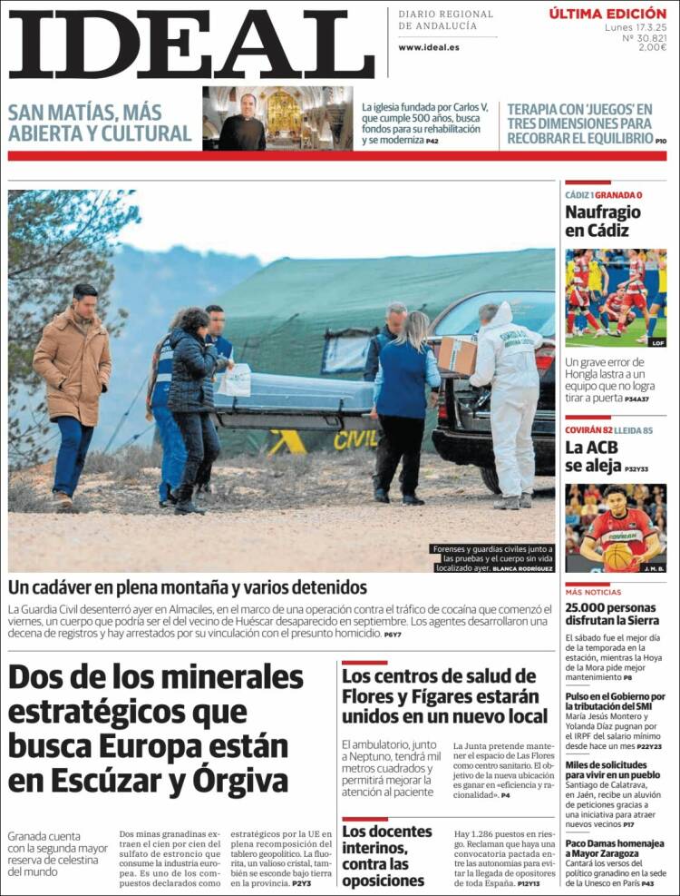 Portada de Ideal (España)