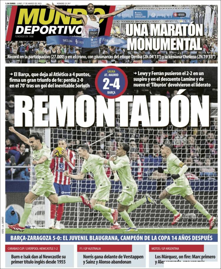 Portada de Mundo Atlético (España)