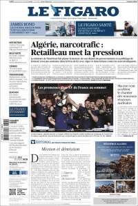 Portada de Le Figaro (Francia)