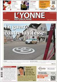 Portada de L'Yonne-Républicaine (Francia)