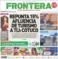 Portada de Frontera (México)