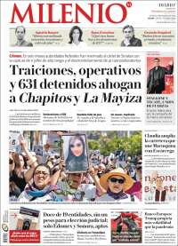 Portada de Milenio (México)