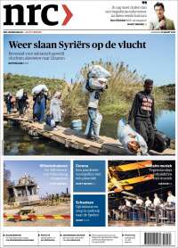 Portada de NRC Handelsblad (Países Bajos)