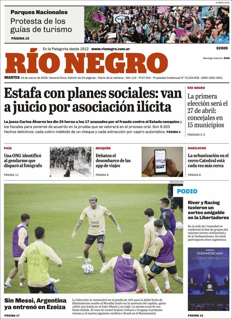 Portada de Rio Negro (Argentina)