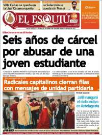 Portada de El Esquiu (Argentina)