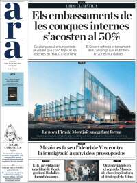 Portada de Ara (España)