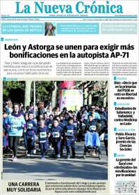 Portada de La Nueva Crónica (España)