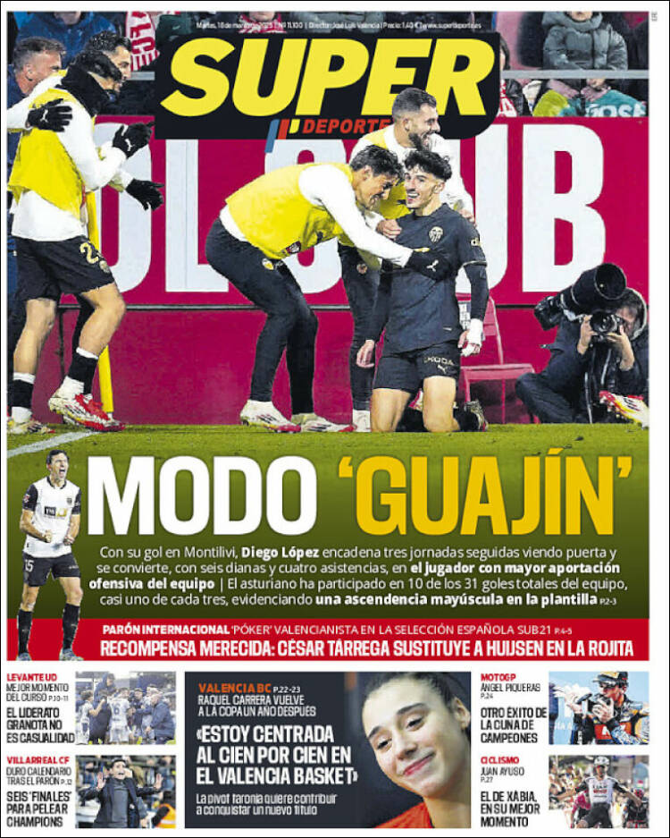 Portada de Superdeporte (España)