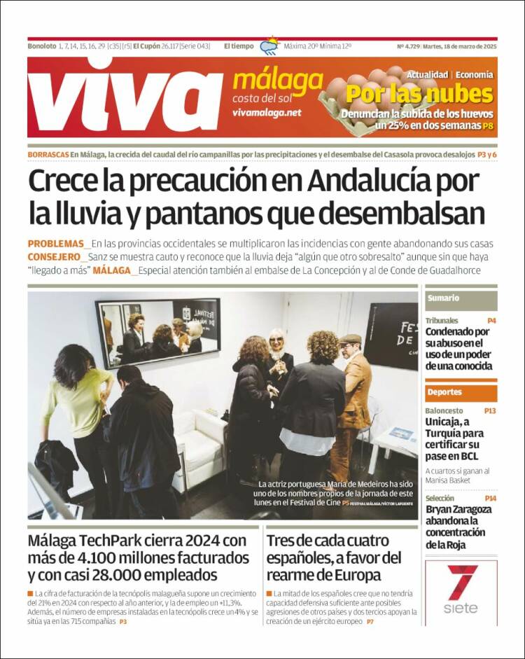 Portada de Viva Málaga (España)